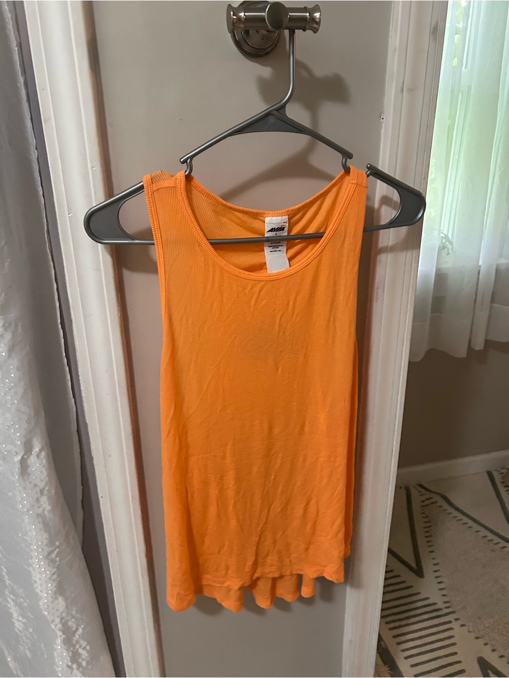 Avia Orange Girls Athletic Tank Top